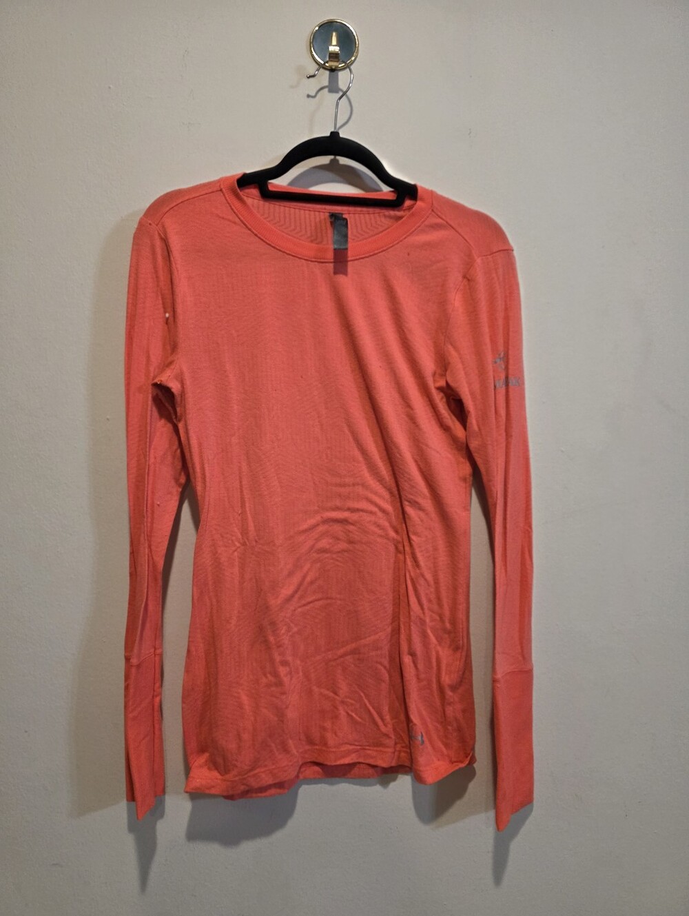 Under Armour Coral Long Sleeve Lightweight Performance Tee